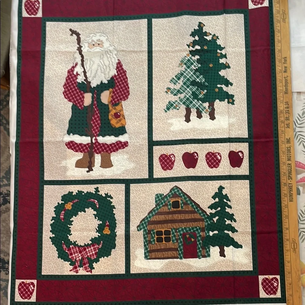 Northwoods Noel Holiday Quilt Panel